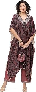 BIBA Women Art Silk Front Open Printed Suit Set Price In India