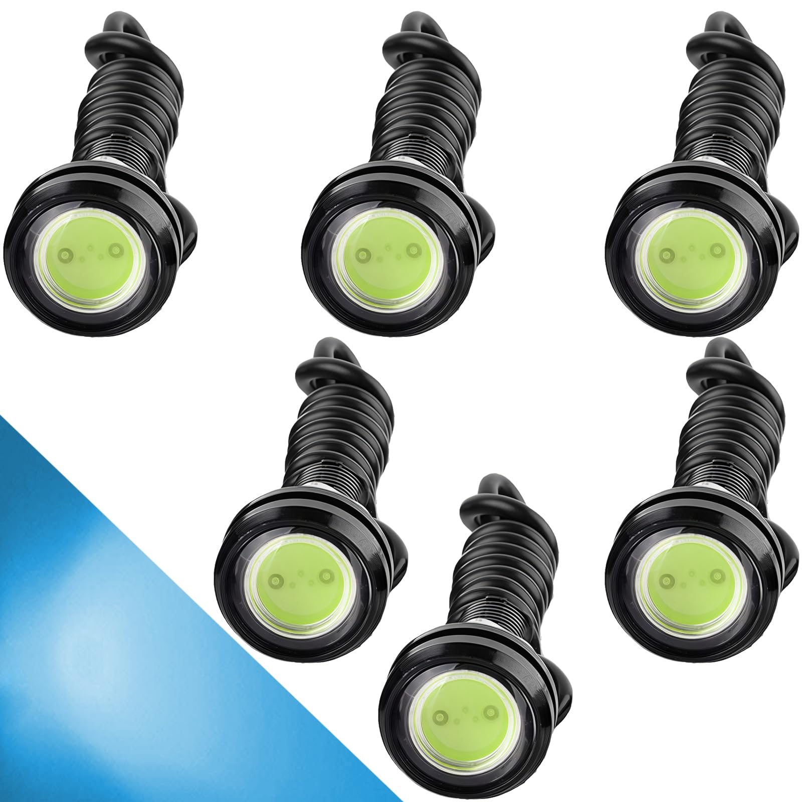 Amazon | CTRICALVER ハイパワー 18mm9W イーグルアイ LED ライト 車