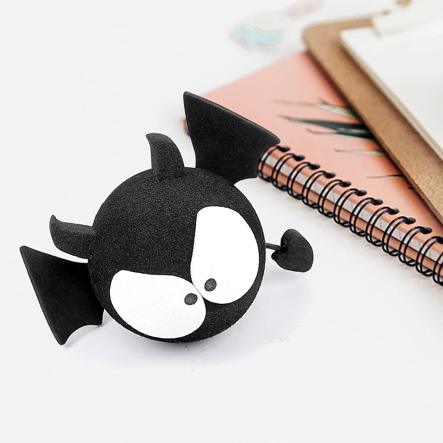 Car Antenna Decoration Cute Cartoon Foam Antenna Balls (Big Eyes BAT)