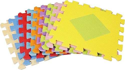 Miniatura 7 de BalanceFrom Tapete de juego de rompecabezas para niños con azulejos entrelazados de espuma EVA
