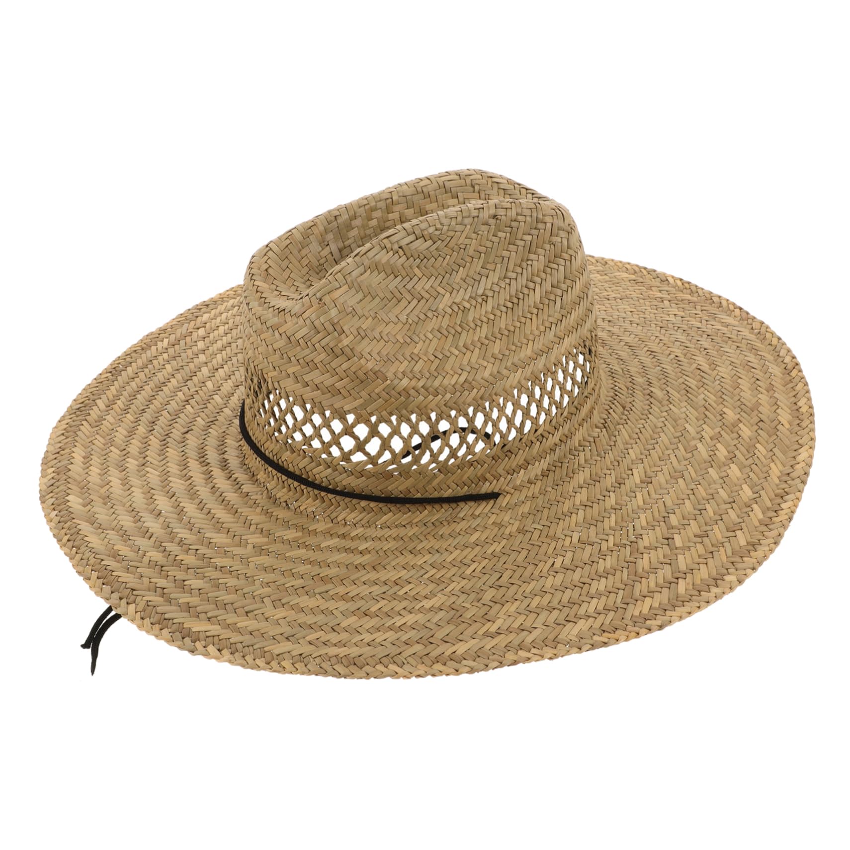 Chapeau Paille Homme Léger et Respirant, Chapeau D'été Rustique en Paille Large Bord, pour Activités Extérieures en Plein Air, Couleur Kaki