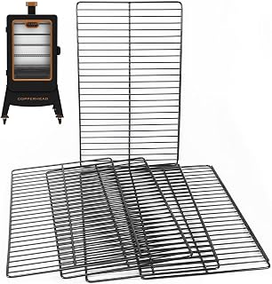 Utheer Cast Iron Smoker Racks for Pit Boss PBV4NX, 5 Pack