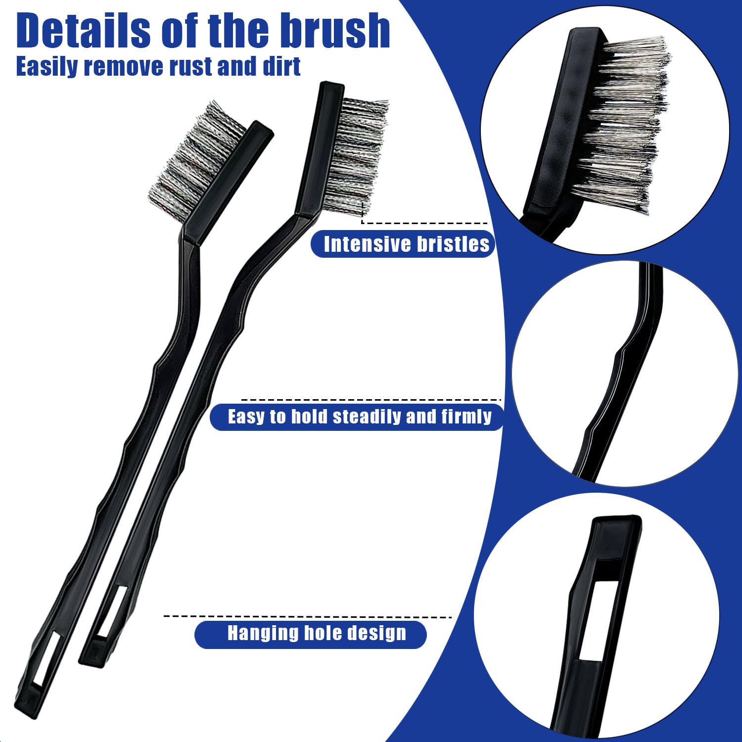 Stainless Steel Wire Brush Set - 15 Piece -3 Stainless Steel Wire Brush Set - 15 Piece -3