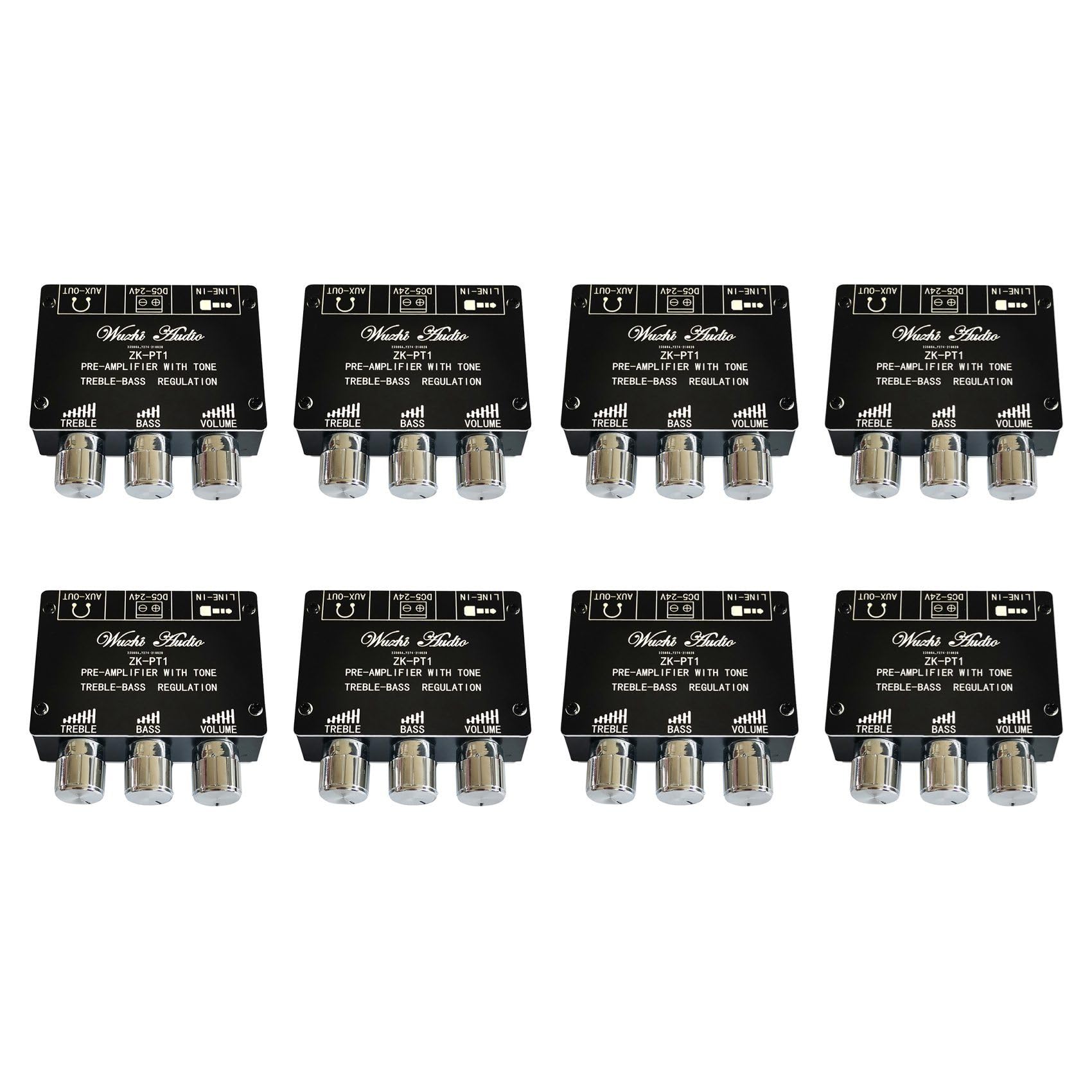 Carte de décodeur Bluetooth 5.0 PT1 pré-module stéréo à double canal à faible bruit x8 - 8