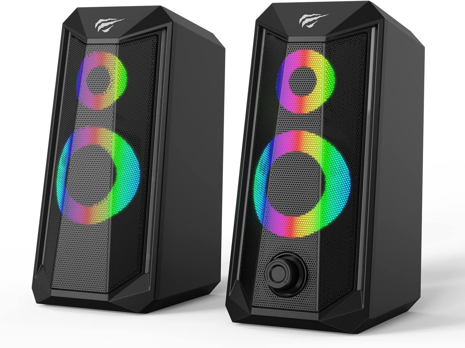 Havit sk202 usb 2.0 computer speaker, black, Wired