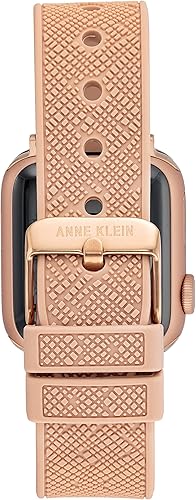Miniatura 8 de Anne Klein Correa de silicona a la moda para Apple Watch, segura, ajustable, repuesto de correa de Apple Watch, se adapta a la mayoría de las muñecas