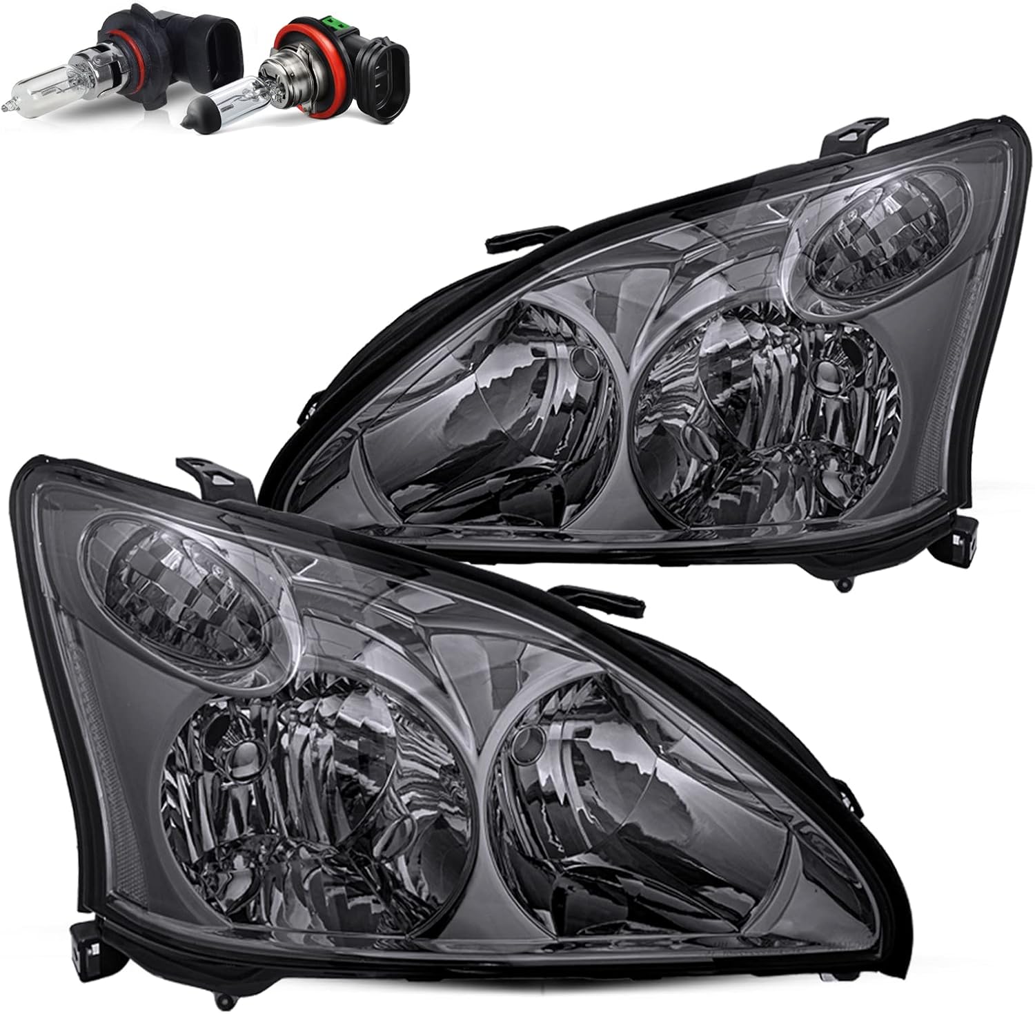VehicleAid Halogen Headlight Assembly Compatible with 2004