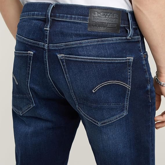 G-STAR Raw Men's 3301 Slim Fit Denim Jeans,Dark Aged,31W x 30L