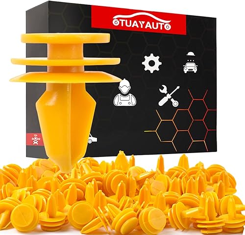 Vista 19 de OTUAYAUTO 100 clips de revestimiento de guardabarros, repuesto para Dodge Avenger 08-14, Challenger 08-15, Jeep Grand Cherokee 05-15, cierre de Clip