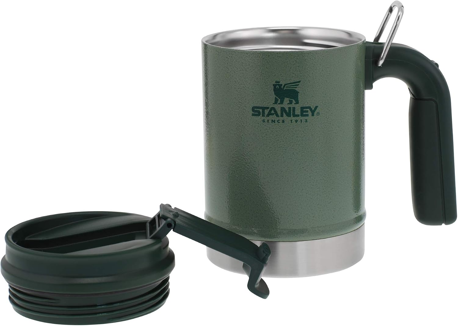 Stanley Classic Big Grip Camp Mug 16oz, Hammertone Green
