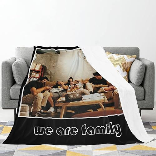 Vista 58 de Manta personalizada con texto fotográfico, manta de imagen personalizada para bebé, madre, padre, adultos, amigos, amantes, regalo personalizado