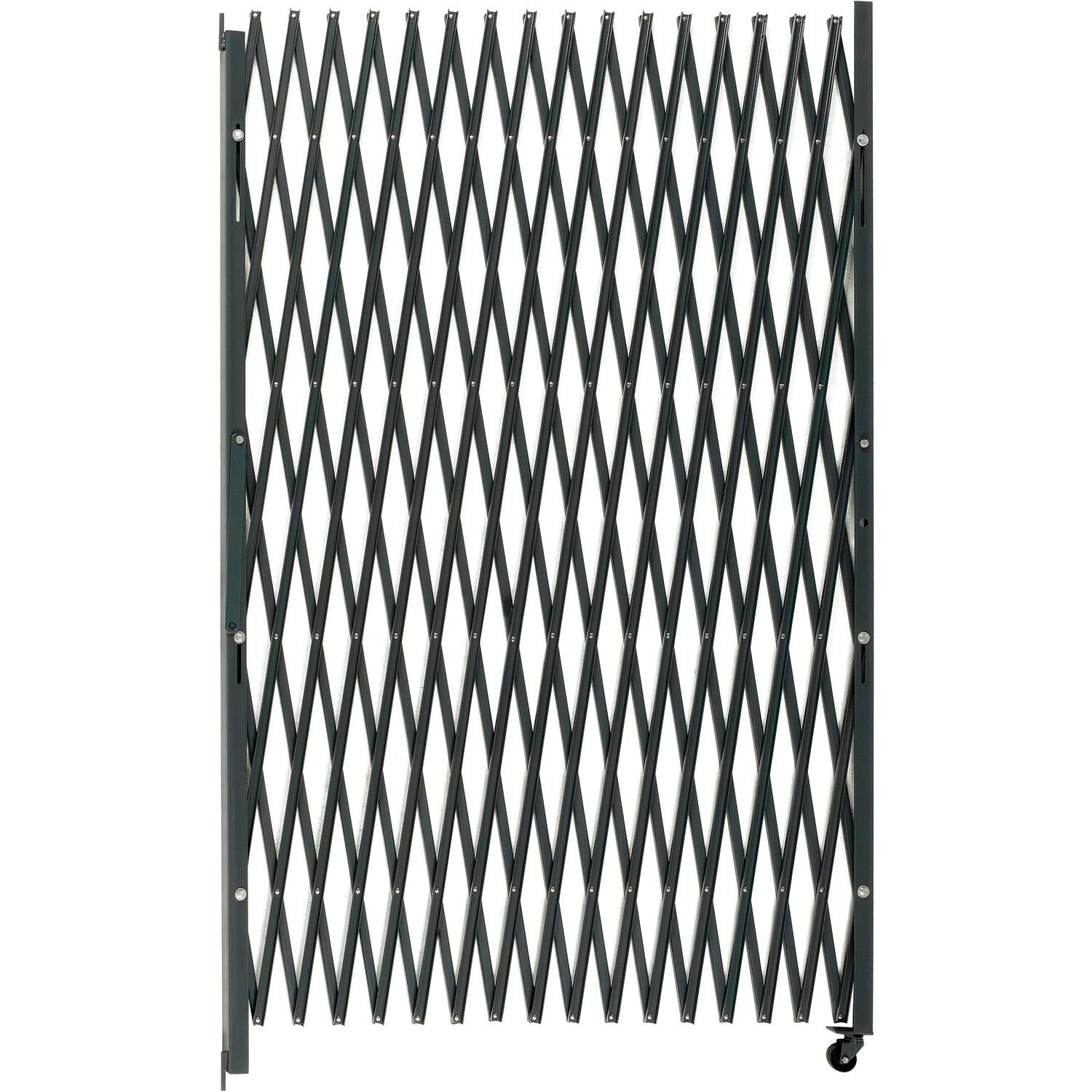 Global Industrial 7-1/2'W Single Folding Security Gate, 6-1/2'H