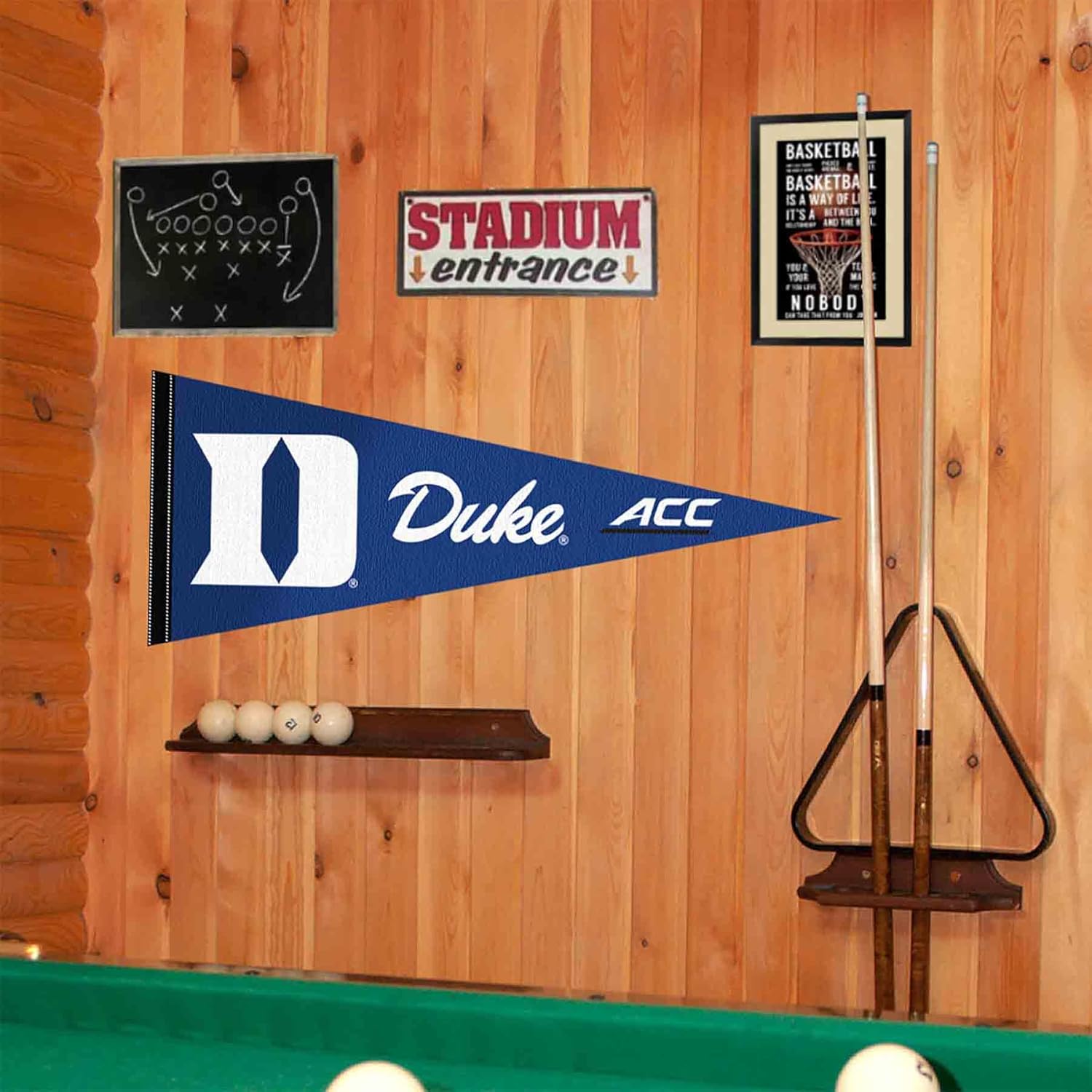 Duke Blue Devils ACC Pennant Flag - Image 2