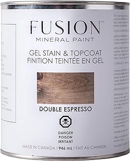 Fusion Mineral Paint - Gel Stain & Topcoat - 946 ml- Double Espresso