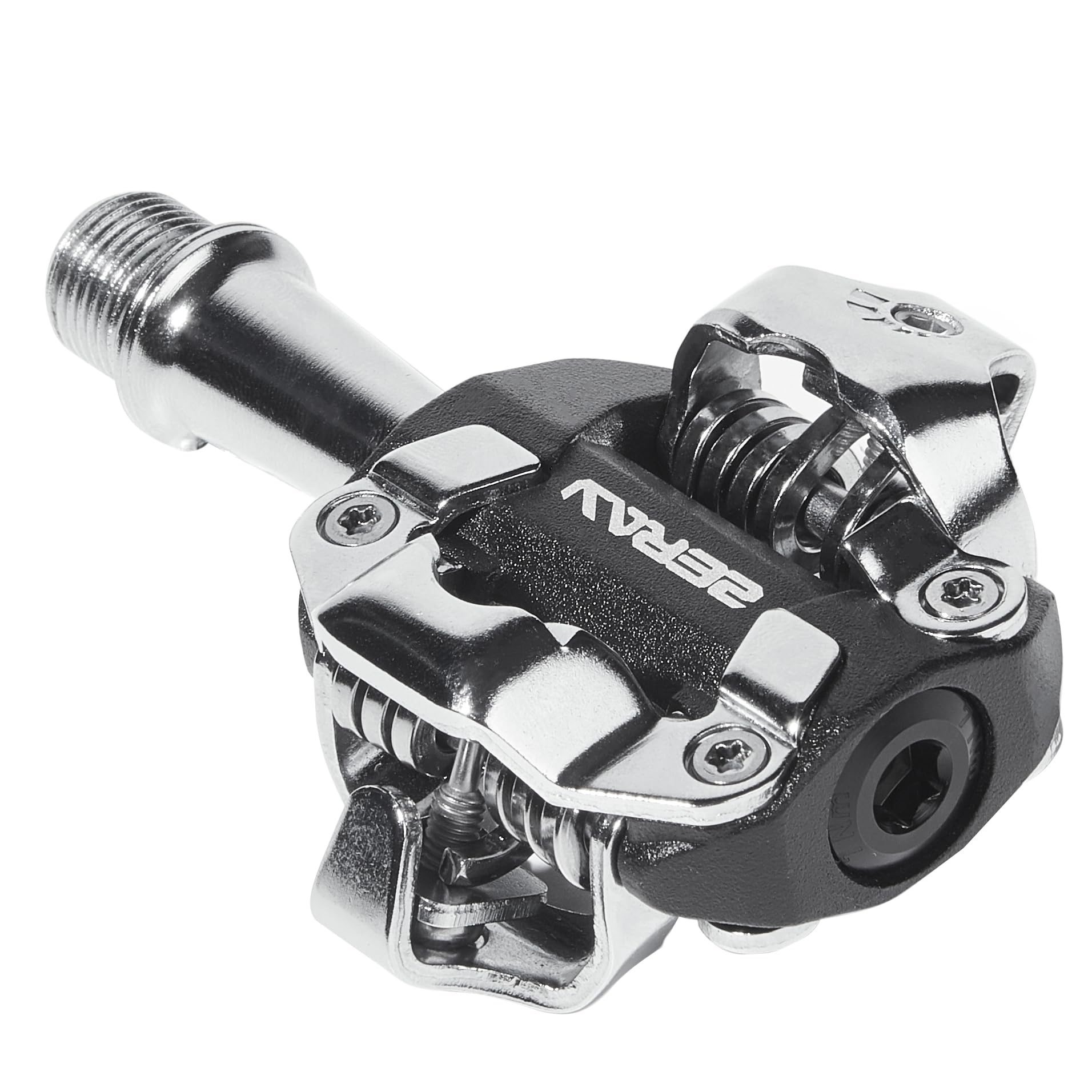 Pedales sin clip para bicicleta de montaña con tacos compatibles con tacos Shimano SPD-SH51