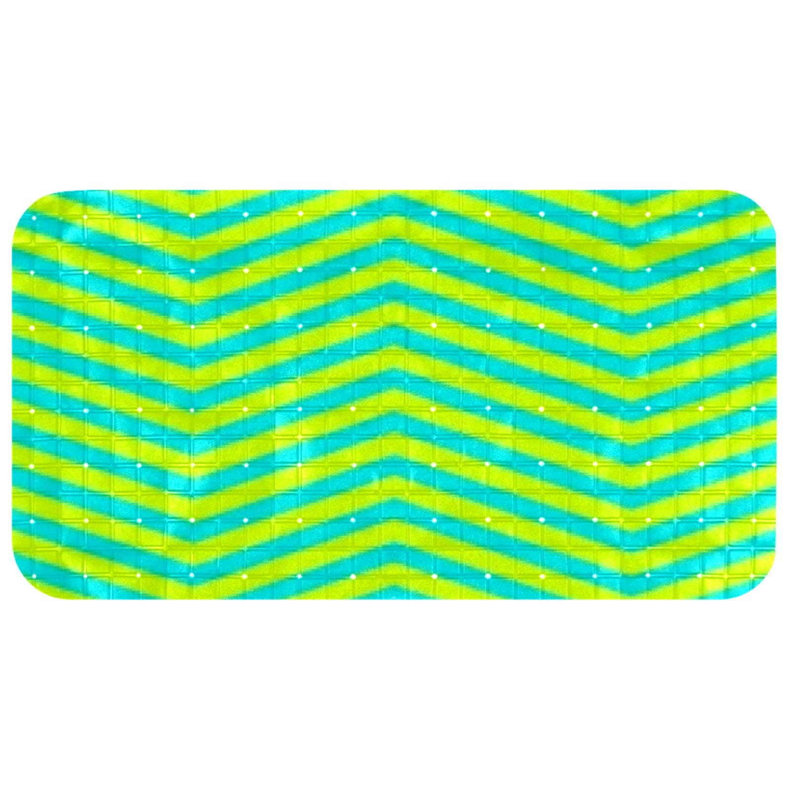 Tapis de bain anti-glissade Bennigiry souple 37,3 x 68,3 cm pour sécuriser les enfants