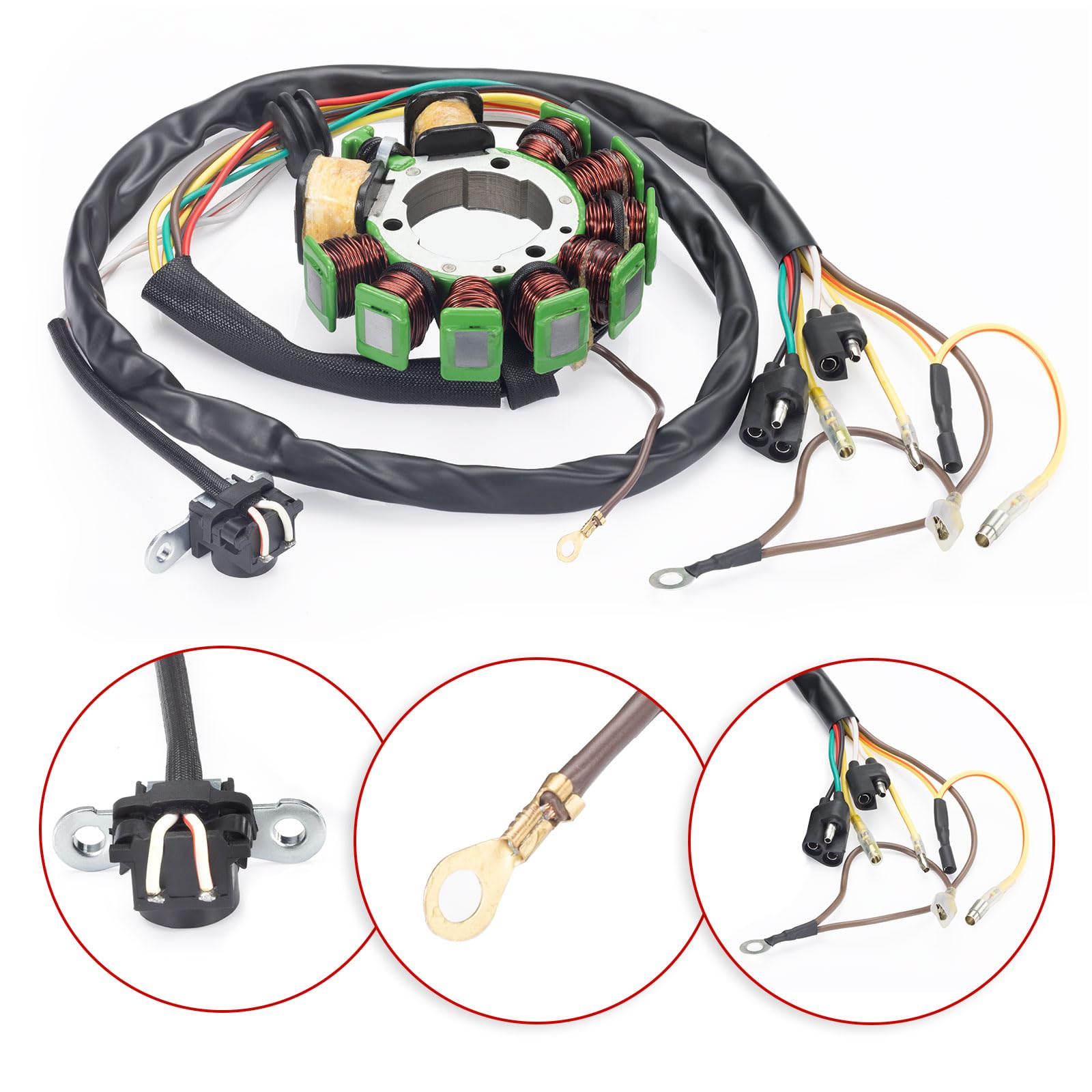 めん　0425 Stator & Flywheel Rotor Kit for Polaris Magnum 425 Sportsman