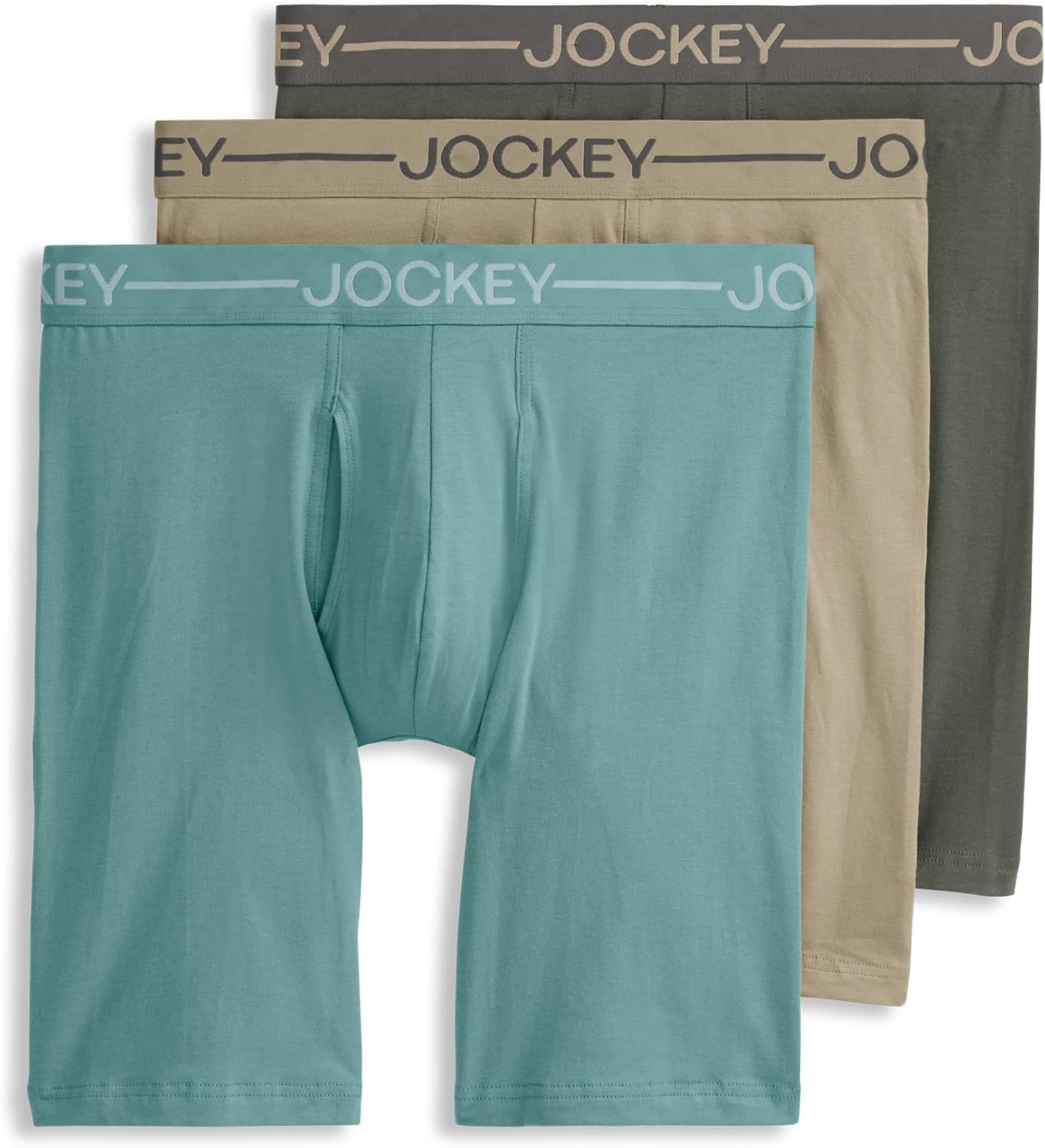 Long Leg Boxer Life By Jockey Flex Stretch Boxer Briefs Jockey