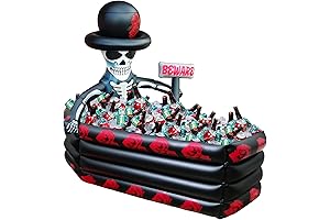 43 Inch Halloween Colossal Coffin Cooler