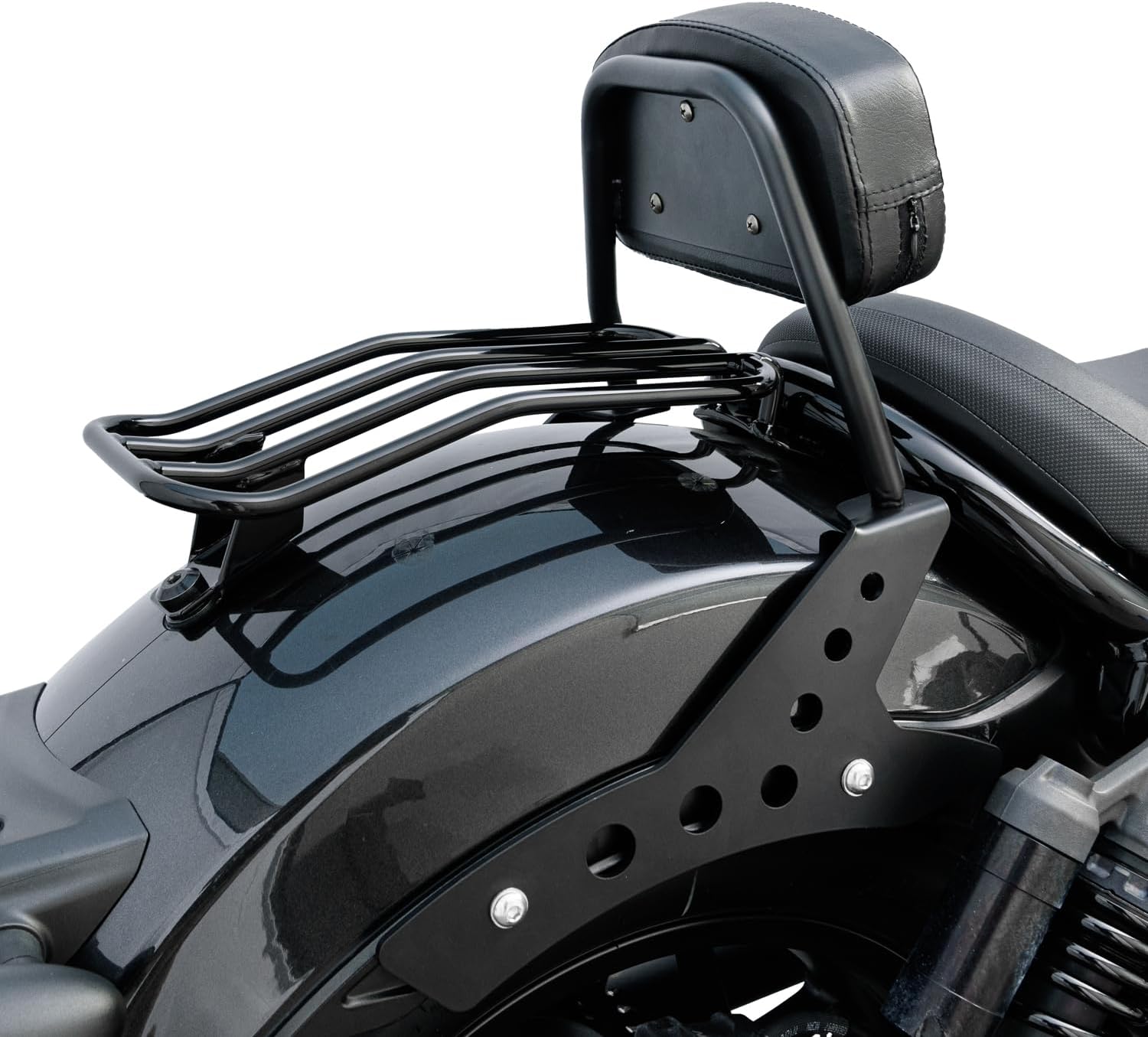 Motorcycle Rear Carrier Luggage Rack for Rebel CMX 1100 CMX1100 2021-2026 Solo Seat Fender Plate Top Case Holder Support Shelf