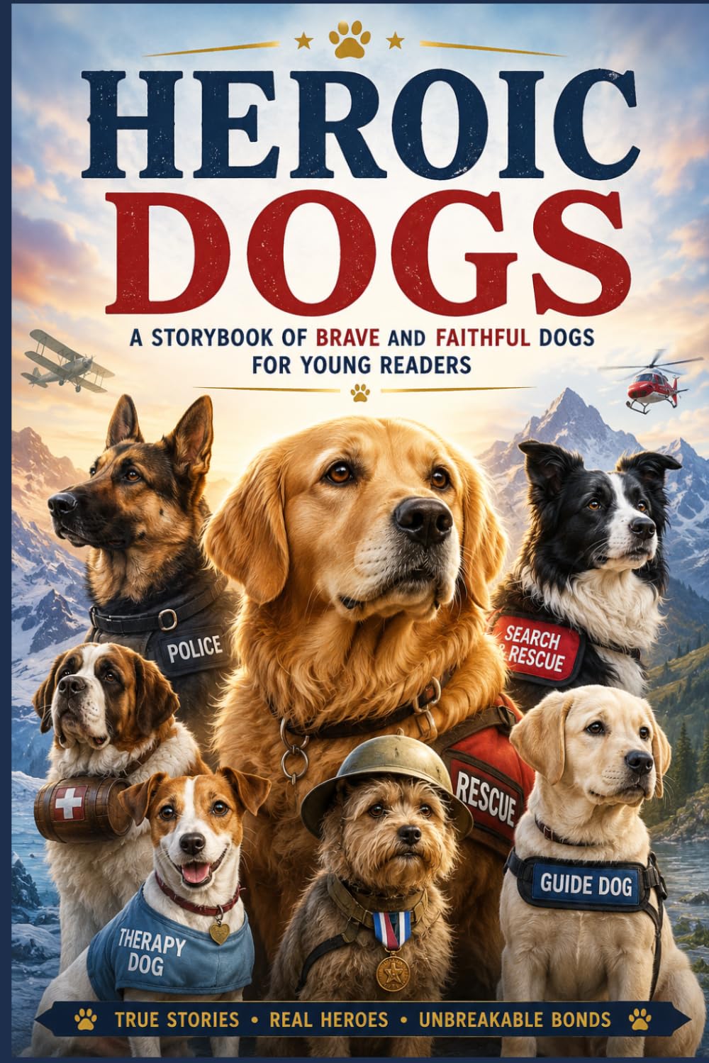 25 Heroic Dogs: A Storybook of Brave and Faithful Dogs for Young Readers (Learn about Animals)