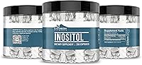 Vista 4 de Earthborn Elements Inositol 200 cápsulas, puro y sin diluir, sin aditivos