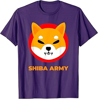 Shiba Inu Coin Crypto Token Cryptocurrency Wallet Shiba Army T-Shirt