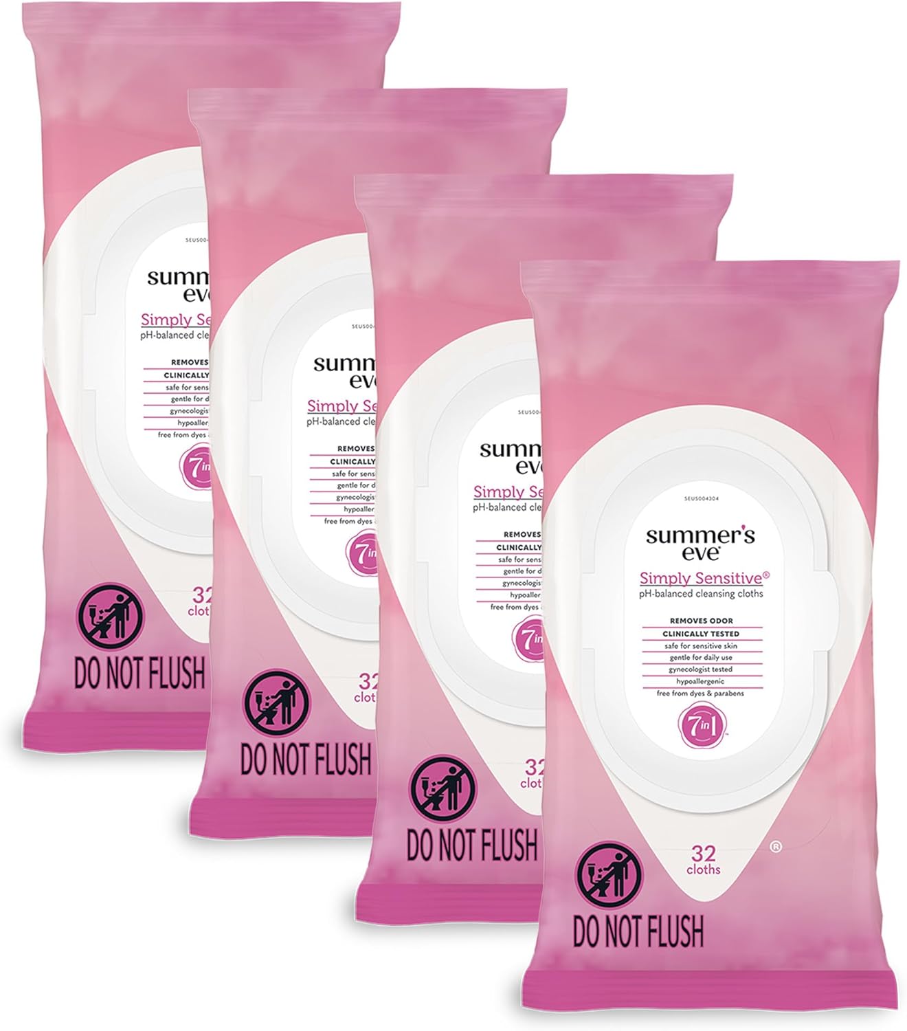 Summer's Eve Simply Sensitive Daily Gentle Feminine Wipes