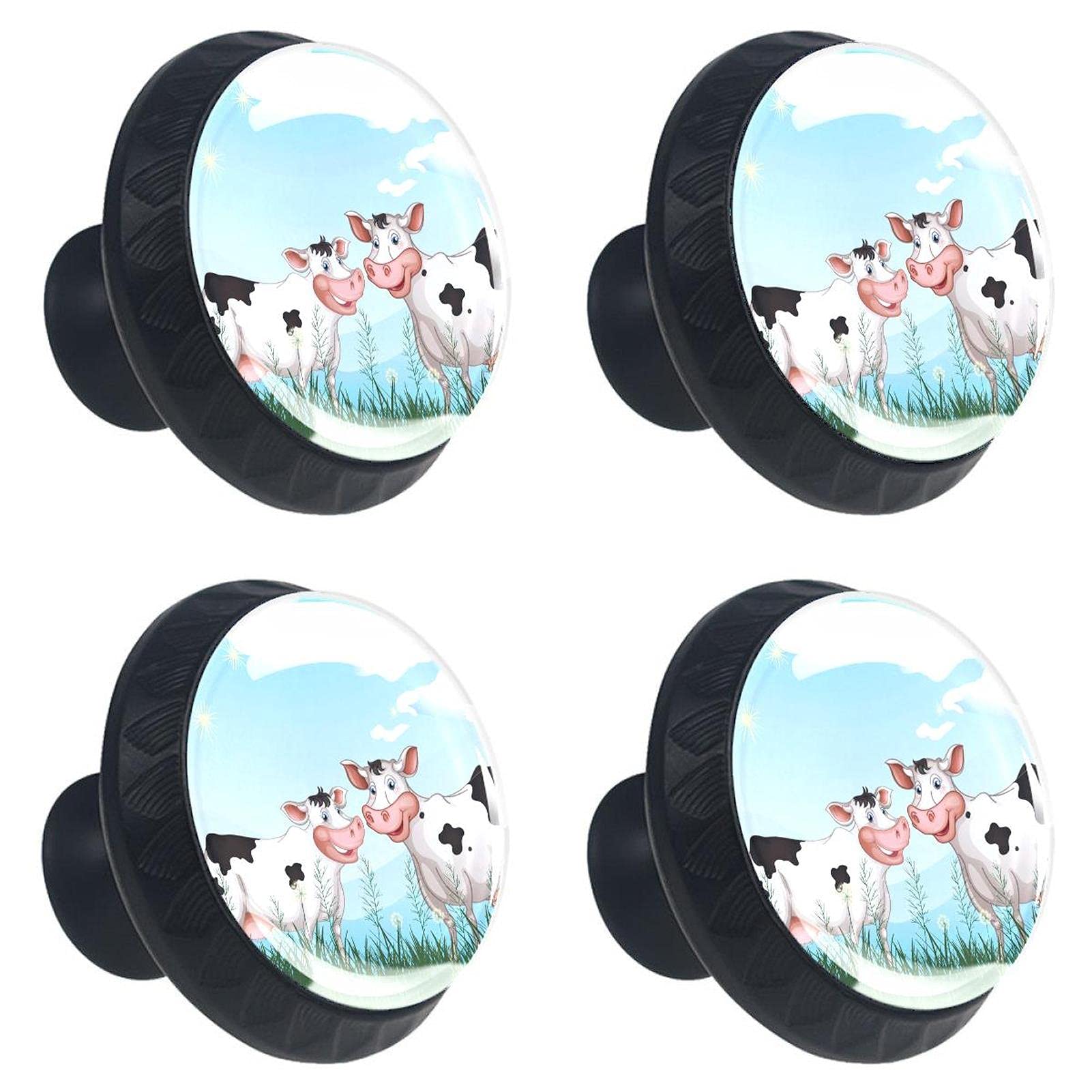 Boutons de tiroir multicolores bouton de meuble en verre cuisine et maison