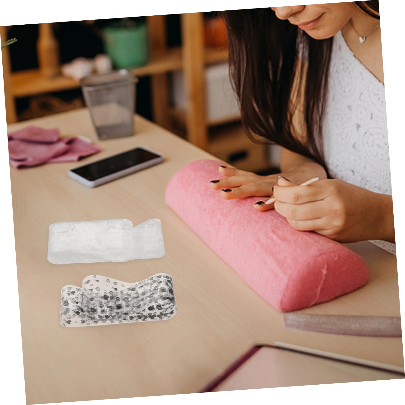 5 Scatole Adesivi Per Unghie Impostore Unghia Falsa Arte Rimovibile Manicure Uv Decalcomanie Per Unghie Designer Di Adesivi Per Nail Art Adesivo