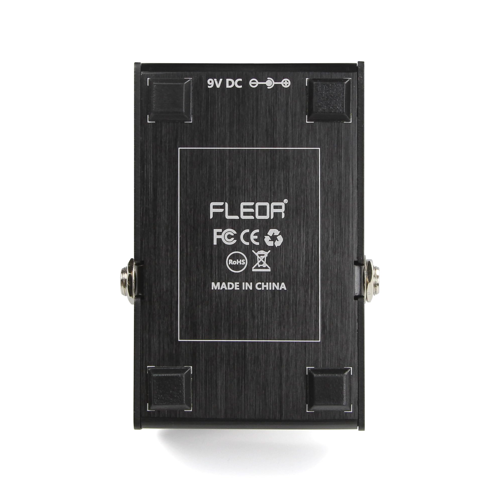 FLEOR Analog-Delay-Pedal mit Modulation, warmen Ambient-Echo-Effekten, True-Bypass-Gitarrenpedal für E-Gitarre, Bass und Synthesizer