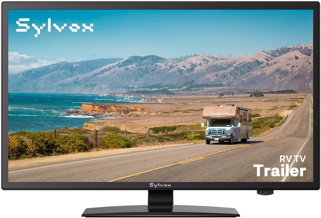 SYLVOX 19” RV TV, Smart 12V HDTV W/DVD Player,...