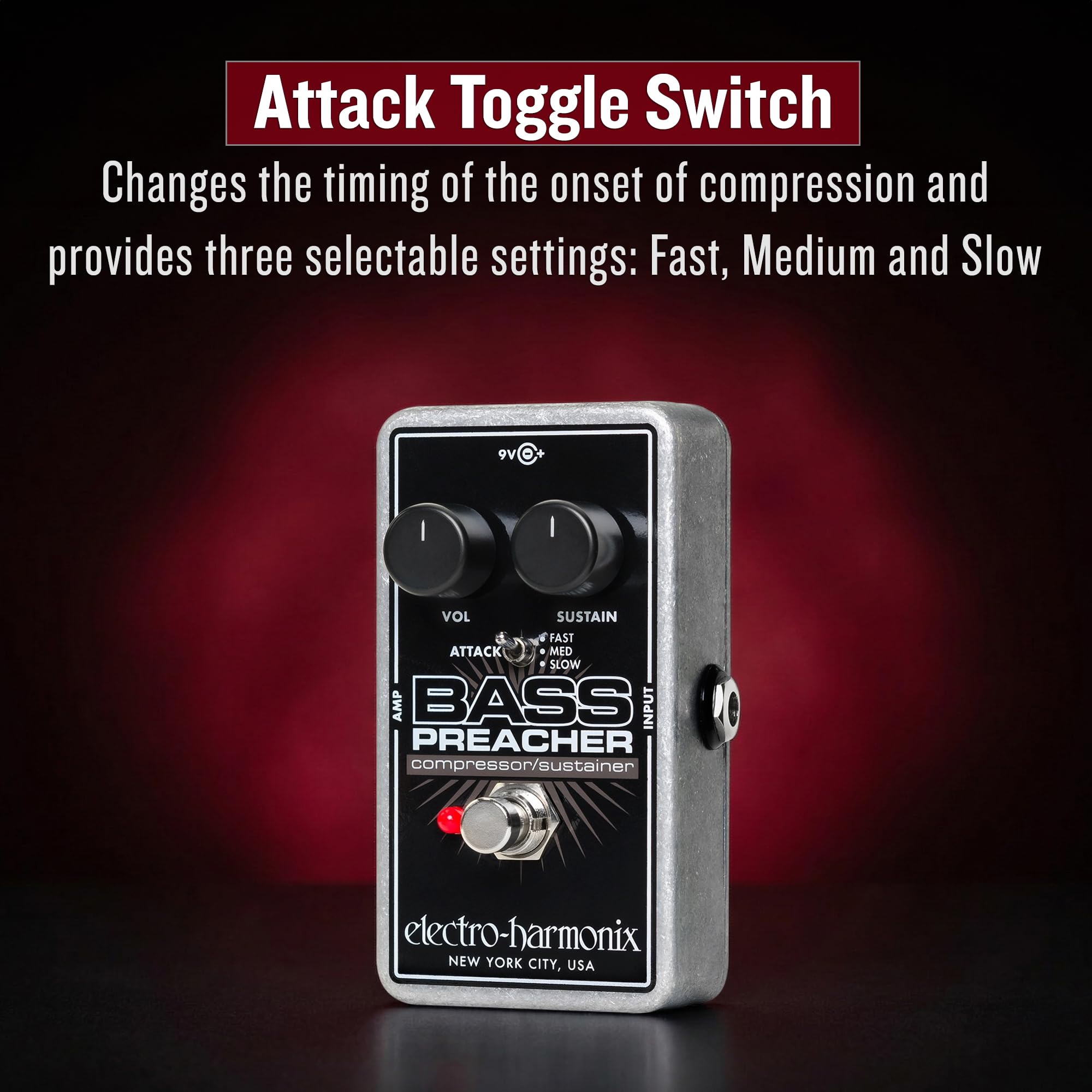 Electro Harmonix Bass Preacher - Efekty basowe