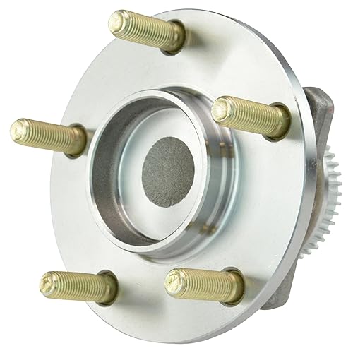 Vista 565 de TRQ Juego de 2 rodamientos de rueda trasera y conjunto de cubo con sensor ABS compatible con Ford Transit Connect 2014-2018