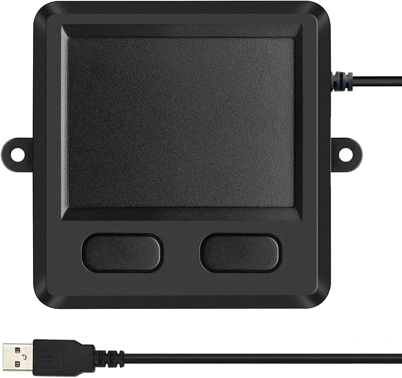 MCSaite Wired USB Touchpad, Portable Trackpad Fit with Professional or Industrial Use for Computer Laptop Mac Notebook