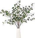 6pcs 41.3inch Greenery Stems Artificial Branches for Vases Olive, Spring Green Long Stem Fake Plants Indoor Branches for Garden Office Home Desk Decoration