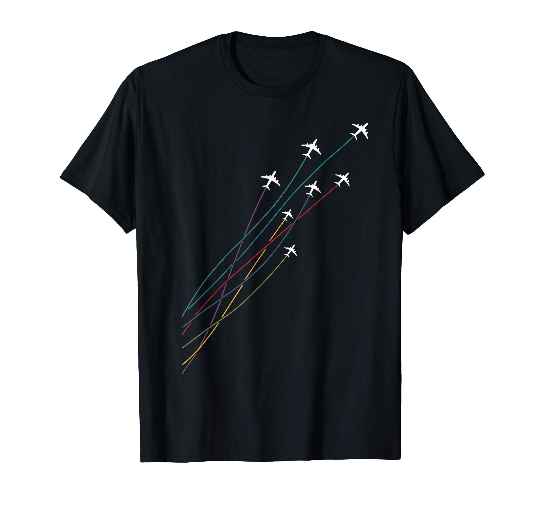 Pilot Apparel DesignsPilot Commercial Passenger Airplanes Aeroplanes Airline Gift T-ShirtOEKO-TEX STANDARD 100