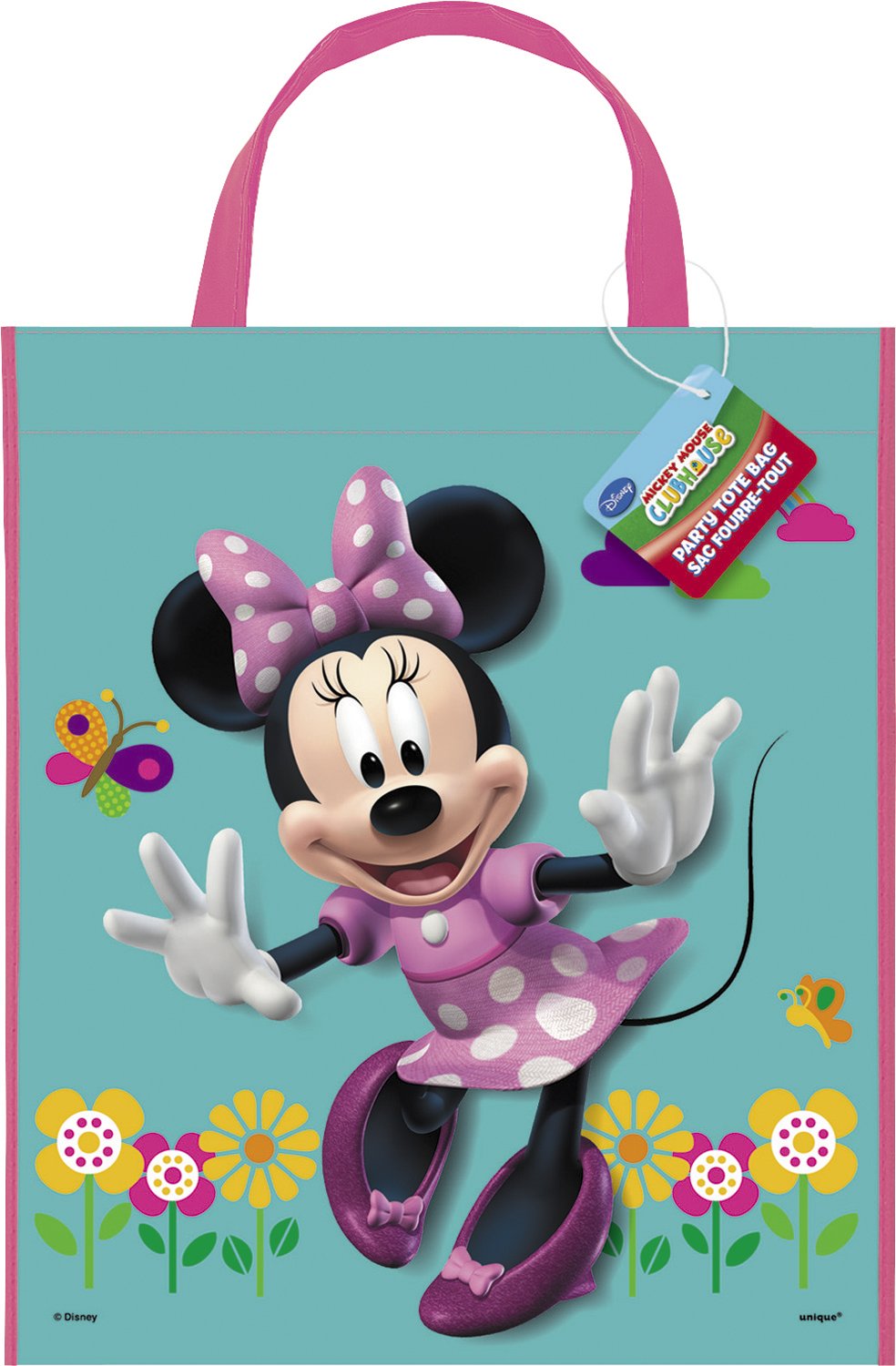 Minnie Mouse Deluxe Favor Bag, 13" x 11"