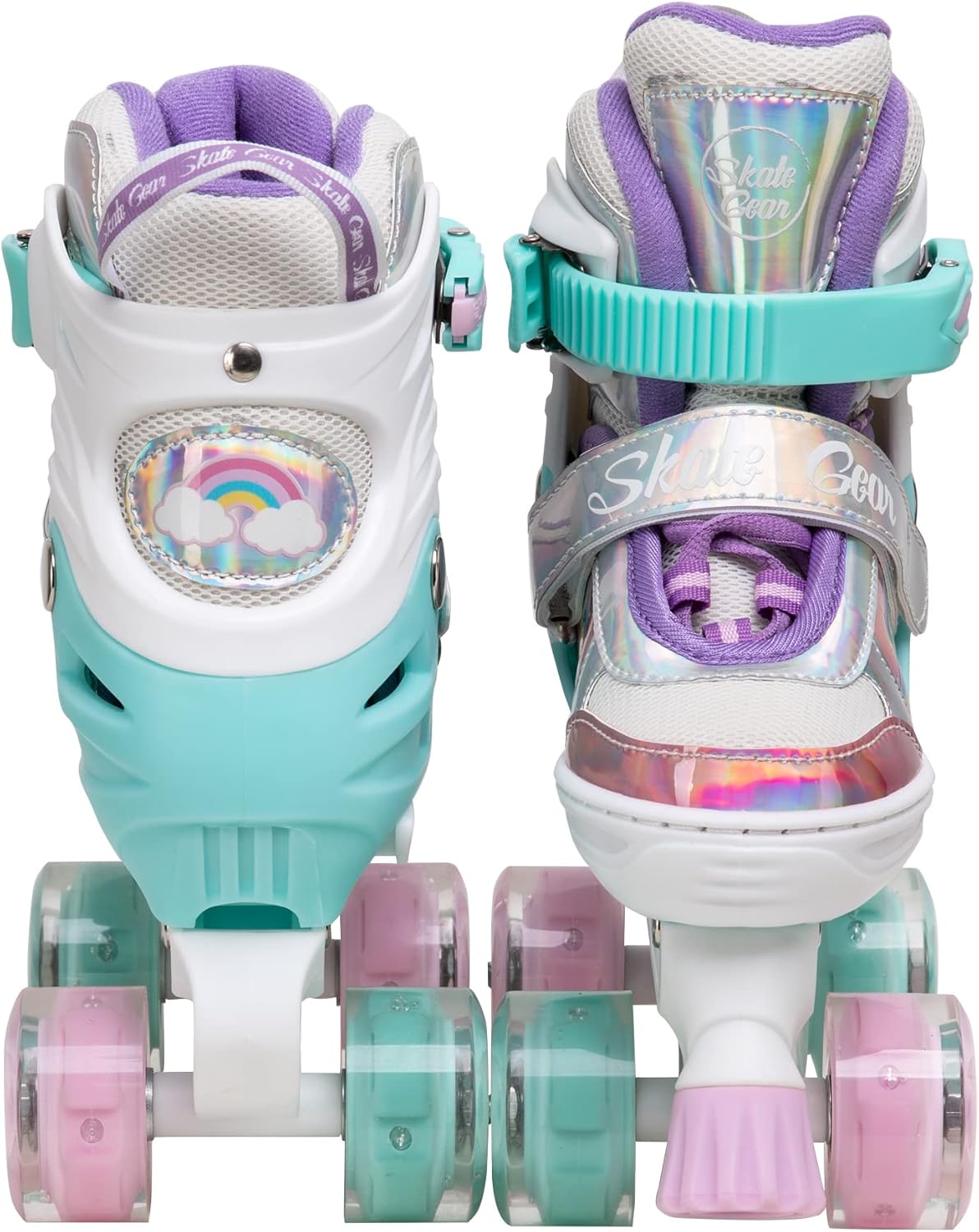 Skate Gear Retro Quad Design Roller Skates