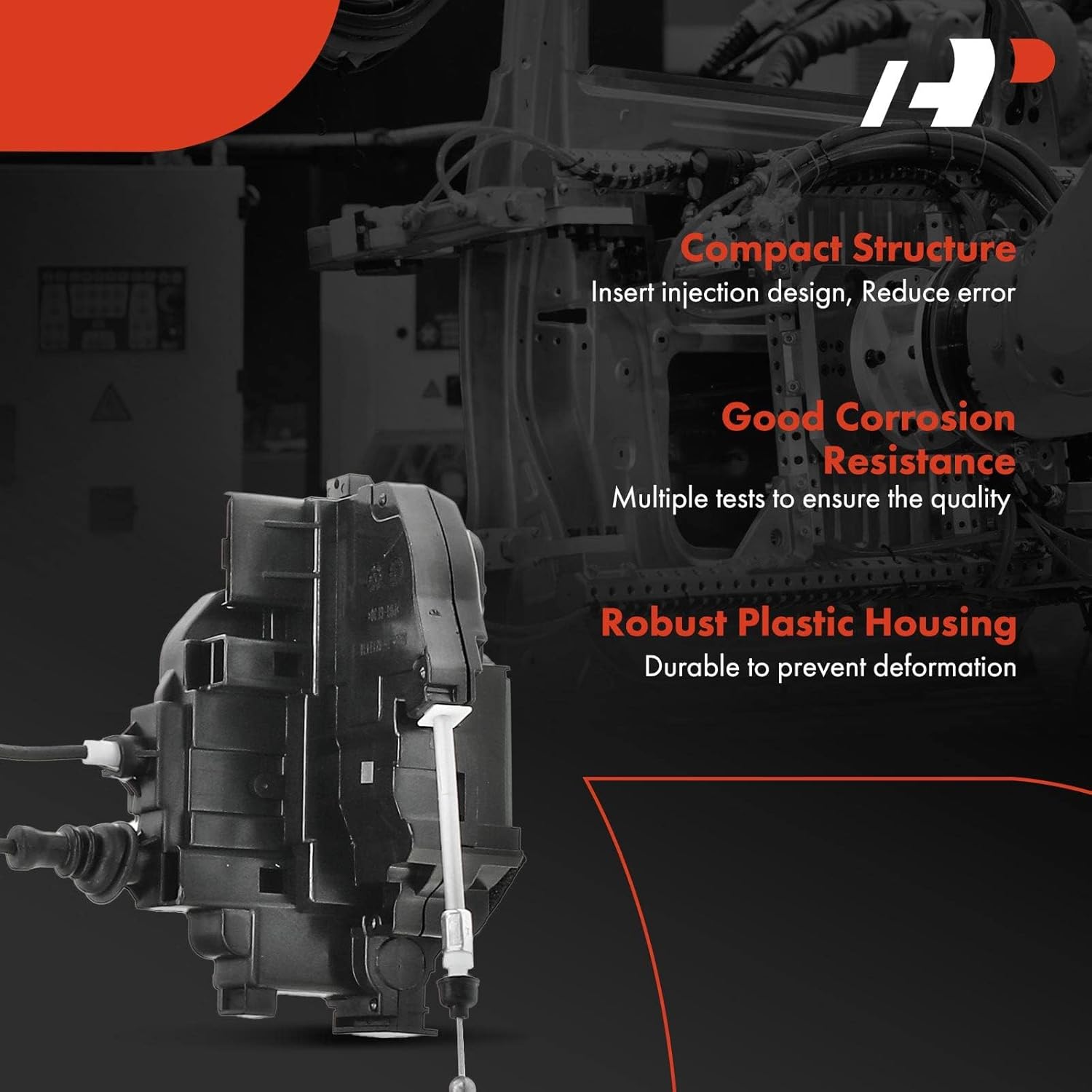 A-Premium Front Right Passenger Side Door Lock Actuator Compatible with Hyundai Veracruz 2007-2012 Sport Utility