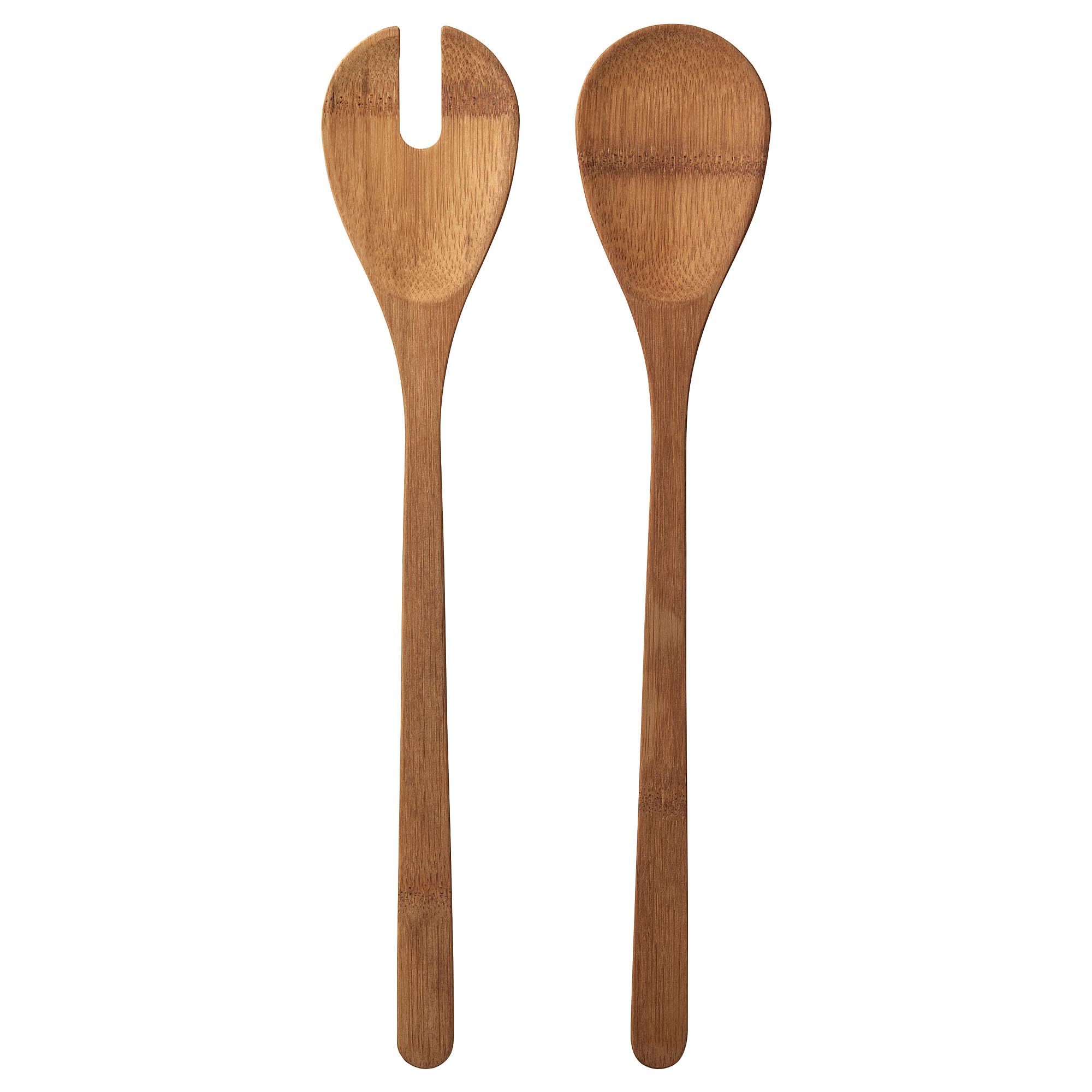 GRÖNSAKER - Set di posate da insalata, 2 pezzi, in bambù