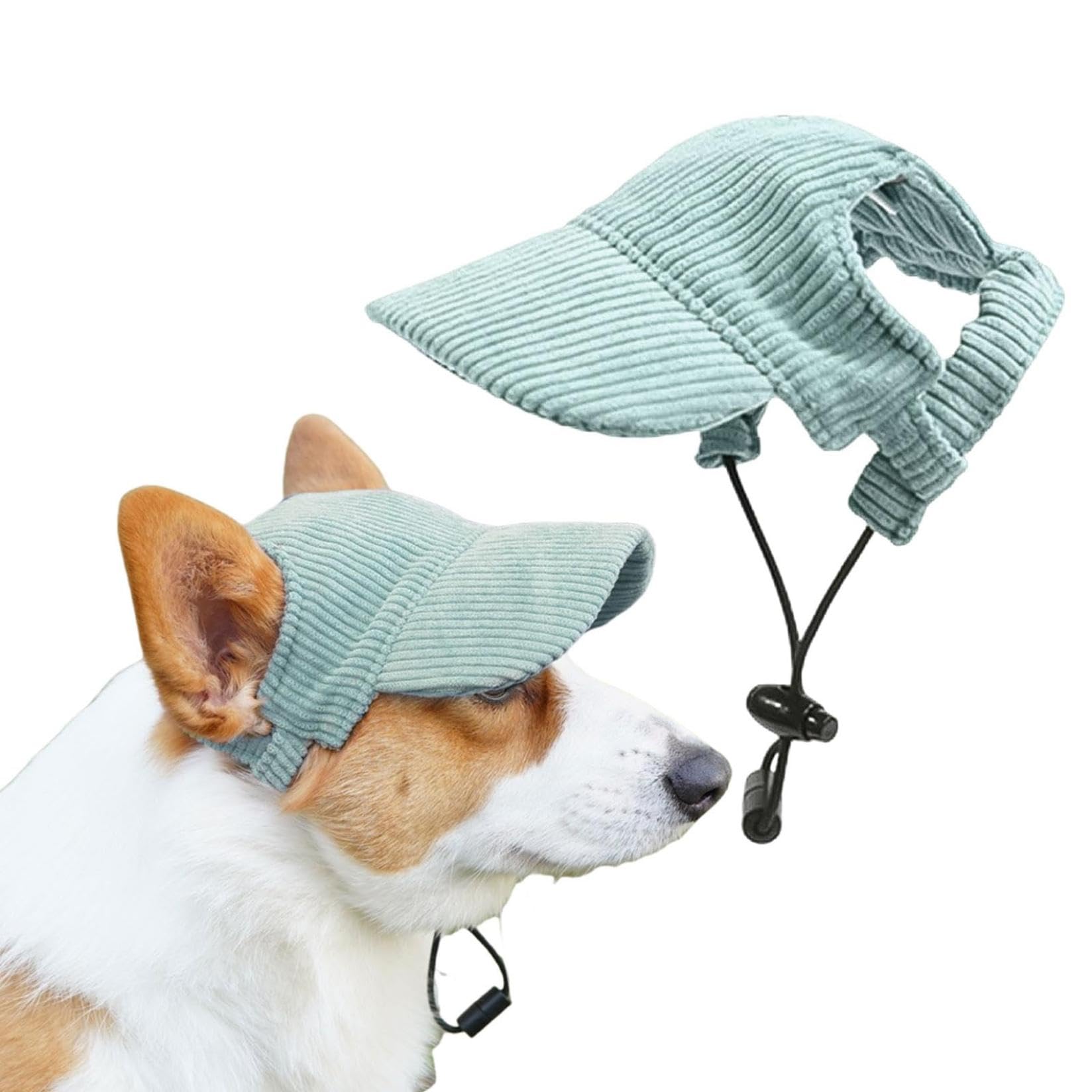 Blue / S)Casquette Pour Chien Avec Trous D'oreille Pour Petits Chiens