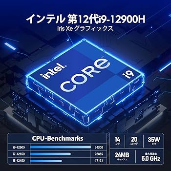 ミニPC 第12世代ミニPC 第12世代　インテル Core i9-12900H GEEKOM Mini IT12 | 多機能ミニPC - インテルCore i7/i5 & UHD