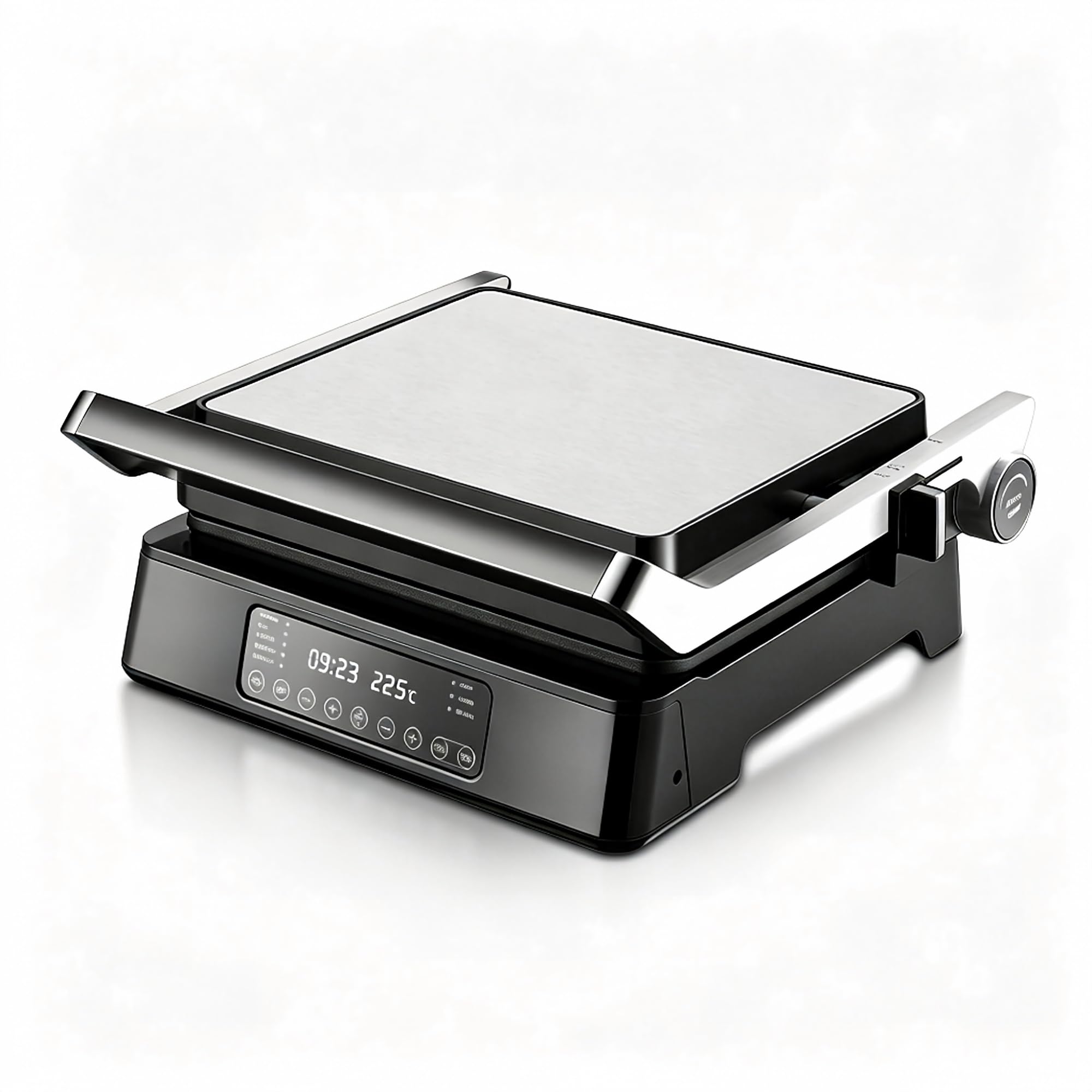 Bandeja para hornear eléctrica de 1800W con pantalla inteligente y placas desmontables