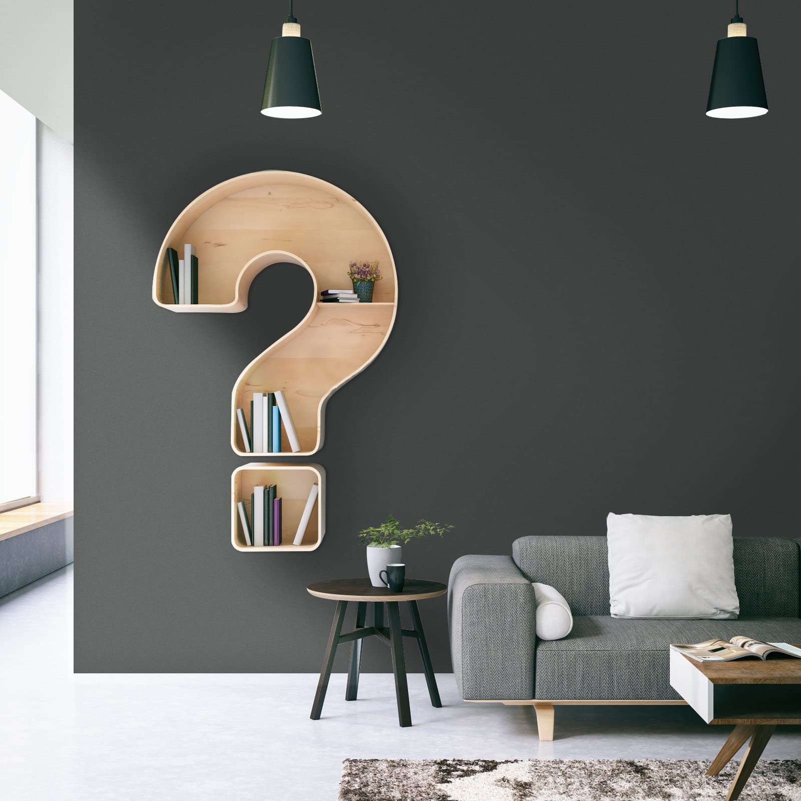 Timeet Pellicola adesiva per cucina grigio opaco, pellicola autoadesiva per mobili, grigio scuro, 60x1000cm, impermeabile, adesivo per mobili, pellicola autoadesiva in vinile per mobili, piano di