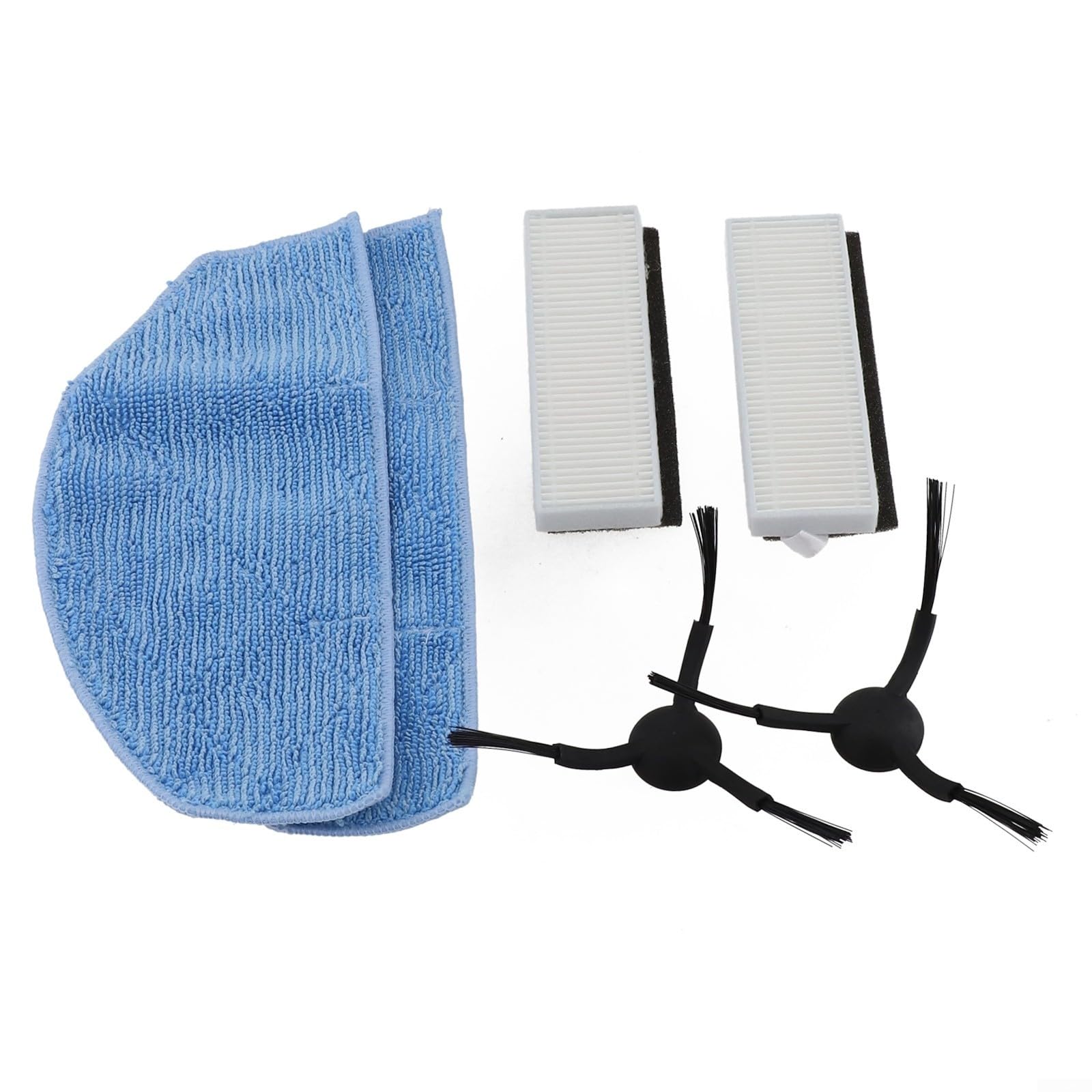 Panni E Spazzole Ricambio Robot Kit Ricambi Per Aspirapolvere Tikom/Honiture/Laresar: Spazzole, Filtri HEPA E Panni! Spazzole Filtri Hepa Panni Aspirapolvere