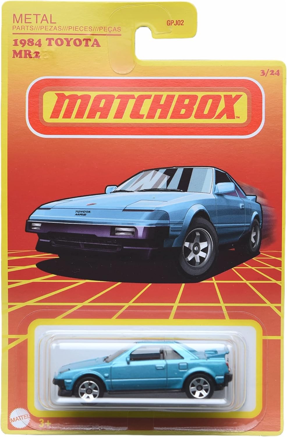 Amazon.com: Matchbox 1984 Toyota MR2 : Toys & Games