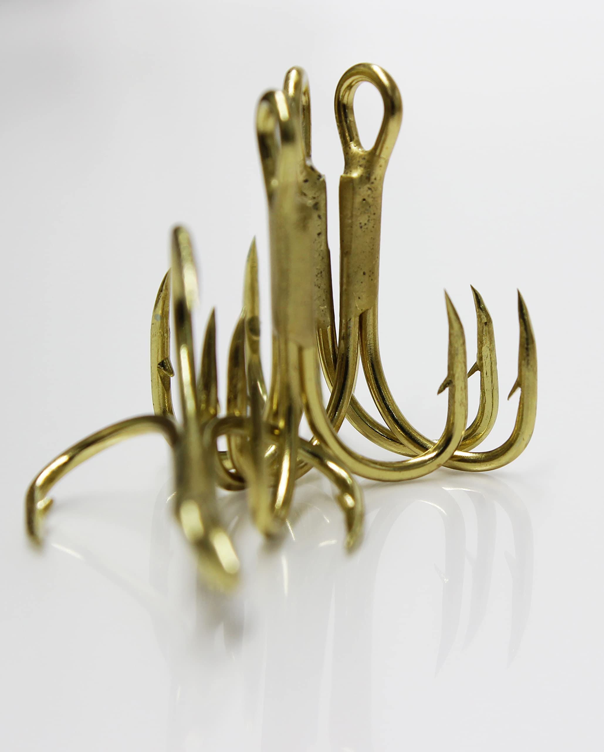 Amazon | アングル(Angle) イーグルクロー トレブルフック ゴールド 5