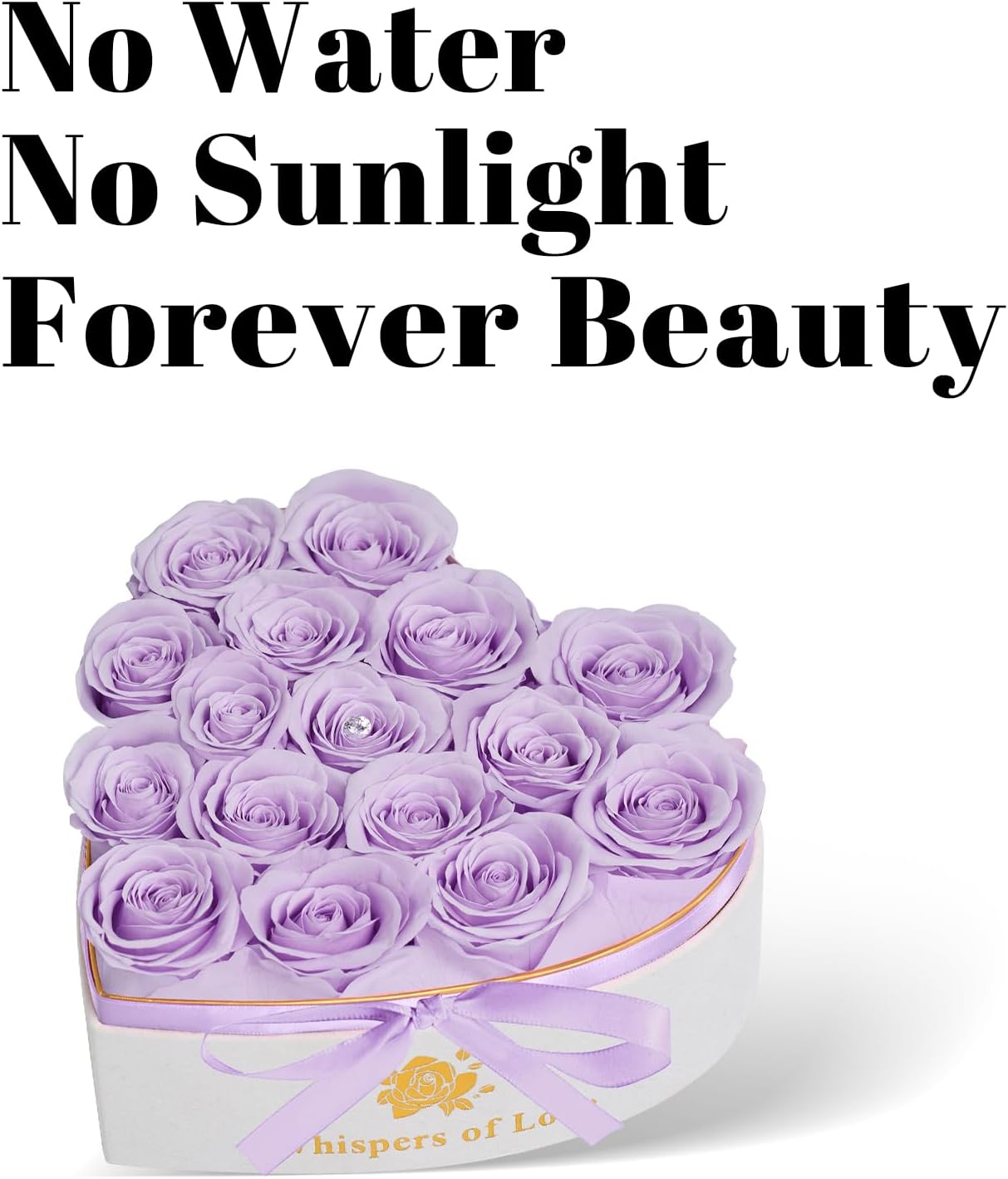 Luxury Preserved Roses – Forever Real Roses Flowers for Delivery in a White Box, Preserved Flowers Birthday Gifts for Women Mom Wife, Ideal for Anniversary (Purple 16 Roses, 16 Roses) - Image 5
