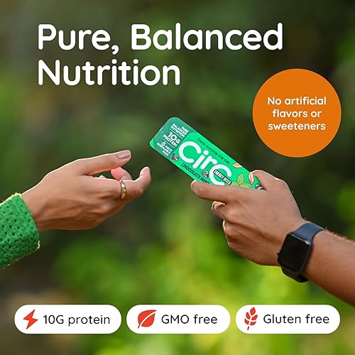 Miniatura 5 de CirC Energy Bites - Paquete de 12 Bolitas de Proteína de Avena con Miel y Maní Sin Gluten - 10g de Proteína, Granos Enteros, Frutos Secos y Frutas -